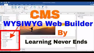 CMS Tools in WYSIWYG Web Builder Complete Tutorial CMS View CMS Menu CMS Search CMS Label [upl. by Shelley]