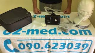 How to use the Cpap Airsense 10 Elite Resmed  O2 MED [upl. by Kellina467]