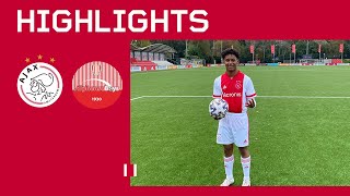 Highlights  Ajax O16  Alphense Boys O16 [upl. by Tocs628]