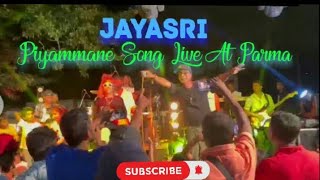 JAYASRI Live At Parma  Piyamanne Song  Live Performed By SP Drummer [upl. by Bronk]