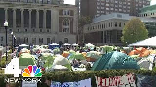 Final day of spring classes at Columbia University as negotiations reach an impasse with protesters [upl. by Gurolinick]