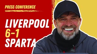 Liverpool 61 Sparta Prague  Jurgen Klopp Post Match Press Conference [upl. by Stroud]