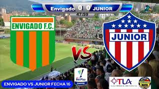 ENVIGADO VS JUNIOR FECHA 16 [upl. by Pownall]