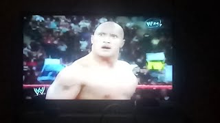 WWE Backlash Promo The Rock vs Goldberg 2003 [upl. by Joannes]