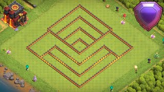 Veinticinco Diseño Ayuntamiento 10  Th10  Subida De Copas Clash of Clans [upl. by Anola]