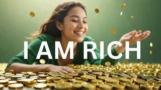 I AM ABUNDANT RICH amp WEALTHYquot Money Affirmations For Success amp Wealth [upl. by Airun]