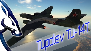 War Thunder Tupolev Tu14T Review [upl. by Lilybel330]