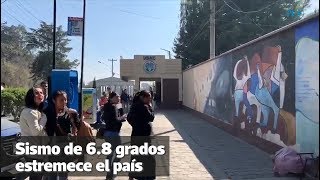 Temblor 68 grados estremece el centro y suroccidente de Guatemala  Prensa Libre [upl. by Casar437]