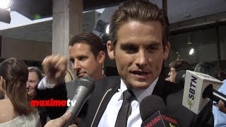 Kevin Zegers Interview quotThe Mortal Instruments City of Bonesquot LA Premiere [upl. by Oiruam]