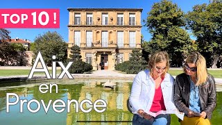 TOP 10 Things to do in Aix en Provence France  French Riviera Travel Guide [upl. by Evelyn528]