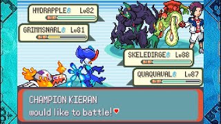 Battle Champion Kieran GBA Soundfont Remix  Pokémon Scarlet amp Violet  The Indigo Disk《DLC》 [upl. by Tomasine123]