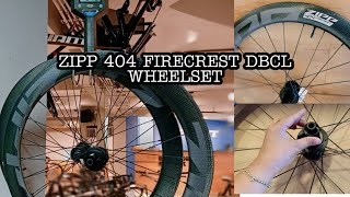 ZIPP 404 FIRECREST DISC BRAKE CLINCHER WHEELSET  REAR HUB SOUND TEST Lifetime Warranty [upl. by Hollenbeck]