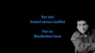 Toto Cutugno Insieme 1992 lyrics amp traslate [upl. by Aidualk]