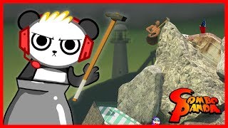 Getting Over It RAGE QUITTING Lets Play with Combo Panda [upl. by Esyla]