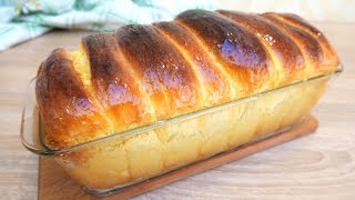 Fluffy Milk Bread  Condensed Milk Bread Recipe  Cook at home [upl. by Copeland]