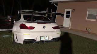 2015 BMW 650i Straight Piped Exhaust Burble  Burble Tune  Bootmod3 stage 2 AGG [upl. by Fran]