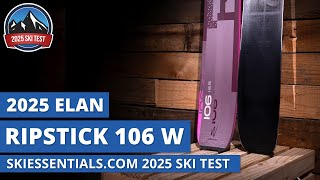 2025 Elan Ripstick 106 W  SkiEssentialscom Ski Test [upl. by Janenna]