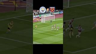 Man City vs West Ham Goals and Highlights ⚔️⚽️ shorts [upl. by Martie]