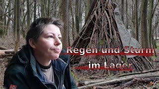 Ungemütlicher Overnighter  Lagerbau Teil II [upl. by Imot]