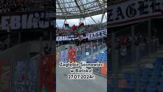 Zagłębiacy w Bielsku Rekord BielskoBiała vs Zagłębie Sosnowiec 27072024r [upl. by Aciretal]