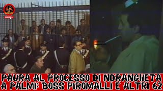 Paura al Processo di Ndrangheta a Palmi con 62 imputati capitanati dal boss Piromalli [upl. by Mcmaster]