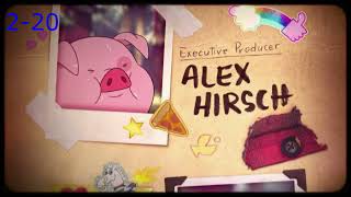 Gravity Falls All End Credits [upl. by Capwell]