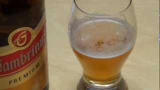 Gambrinus Premium Pilsen Bier [upl. by Anyah]