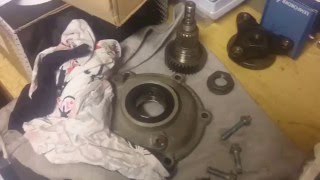 Mercedes 4matic transfer case starting the disassembly [upl. by Gerlac]