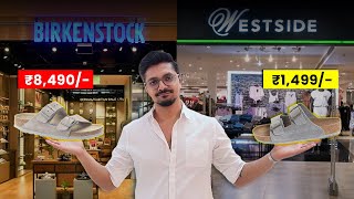 Expensive Birkenstock Sandal Dupes At Just ₹1499 At Westside  Full Review Video [upl. by Nail]