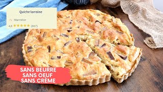 Meilleure Quiche Lorraine dInternet en Version Vegan  Recette Sans Crème Sans oeufs 🤤 [upl. by Aseret991]