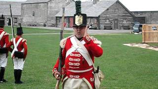 Musket Demonstration at Fort Niagara [upl. by Nitsyrk73]