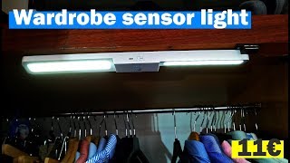 Sensitive Motion Sensor LED Wardrobe and closet Light 💡 [upl. by Iffar]