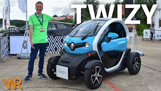 Renault Twizy  The FUN TwoSeater EV  WorthReviewing [upl. by Aluin]