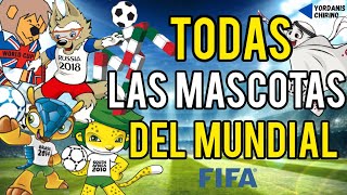 TODAS Las Mascotas del Mundial 19662022 [upl. by Idas375]