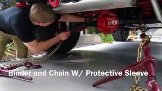 Binder and Chain tie down for your truck or equipment [upl. by Zared]