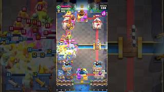 Unlimited Barbarians Hut VS Mega Elixir cards Satisfying battle 👾 [upl. by Kletter740]