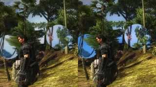 Compare 1080p without AA with UHD DSR  32x CSAA Just Cause 2 [upl. by Patsis402]