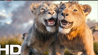 Mufasa The Lion King movie Hindi trailer 2024 । Shah Rukh Khan AryanKhan [upl. by Roley]