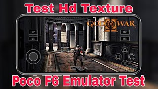 NYOBAIN HD TEXTURE GOD WAR 2 DI AETHERSX2  POCO F6 EMULATOR TEST [upl. by Isla60]