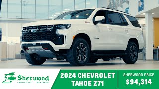 2024 Chevrolet Tahoe Z71  Feature Vehicle [upl. by Neyugn]