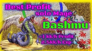 Best Profit for Solo mage  Bashmu 1kkh profit  Tibia 2021 [upl. by Neoma476]