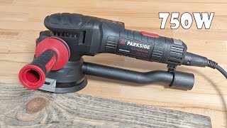 Parkside Performance PPEXS 150 A1 Eccentric Sander [upl. by Eerhs]