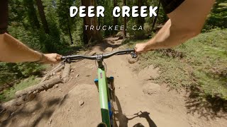 Deer Creek  Truckee CA  MTB [upl. by Usanis]