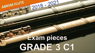 Flute ABRSM Grade 3 20182021 C1 Leplus’ Study in D minor ABRSM from 2022 A6 [upl. by Dihsar]