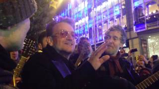 Bono Grafton St  Christmans Eve [upl. by Queridas]