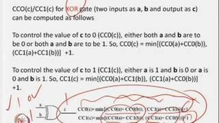 Mod08 Lec04 Testability Measures SCOAP [upl. by Rockel734]