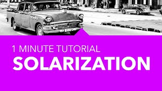 Create a SOLARIZED look with Affinity Photo [upl. by Yael]