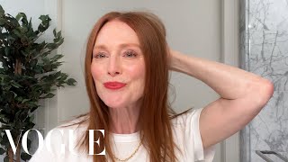 Julianne Moore’s Guide to Flattering Makeup for Redheads  Beauty Secrets  Vogue [upl. by Minta]