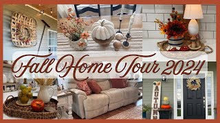 FALL 2024 FARMHOUSE HOME TOUR  MUSIC ONLY  NO TALK  HOME DECOR [upl. by Ilecara]