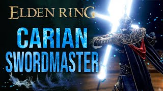 Carian Swordmaster  Elden Ring Intelligence Build [upl. by Atirehs911]